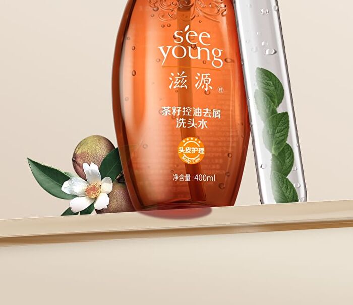 Camellia Seed Oil-Control Anti-Dandruff Shampoo - 400ml