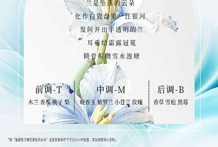 Multi-Effect Scented Shampoo / Conditioner - 4 Types - Snow Orchid Fairy (Shampoo) - 400g