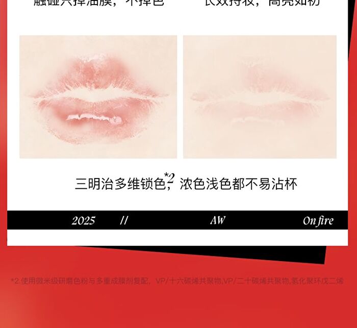 High-Shine Lip Gloss - 6 Colors - #F106 Wine - 3g