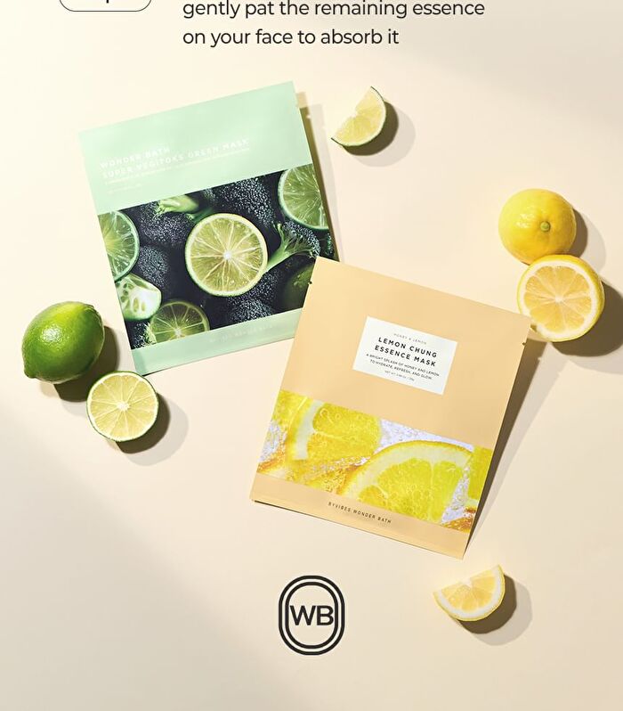Chosungah Beauty Wonder Bath Lemon Chung Essence Mask - 28g x 1 sheet