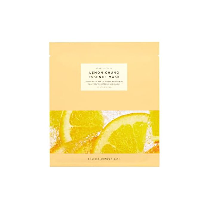 Chosungah Beauty Wonder Bath Lemon Chung Essence Mask - 28g x 1 sheet