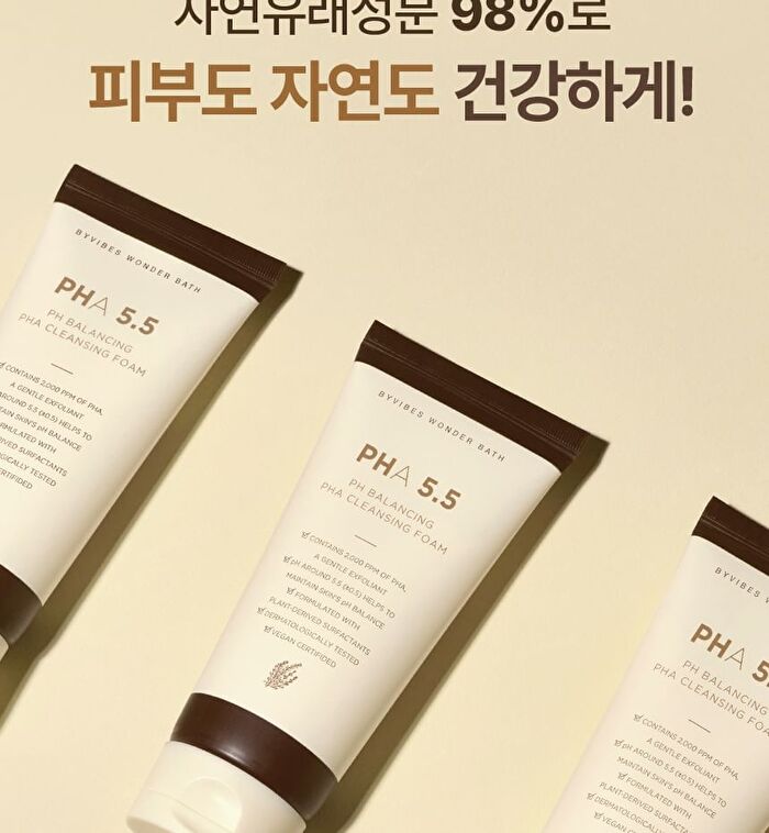 Chosungah Beauty Wonder Bath pH Balancing PHA Cleansing Foam - 130ml