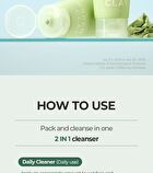 Chosungah Beauty Wonder Bath Super Vegitoks Green Clay Pack Cleanser - 130ml