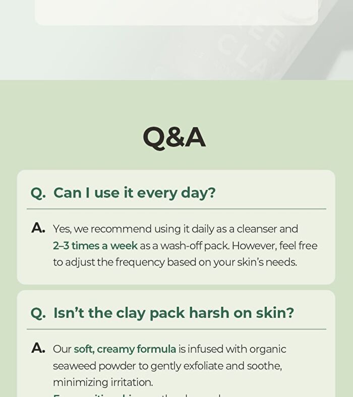 Chosungah Beauty Wonder Bath Super Vegitoks Green Clay Pack Cleanser - 130ml