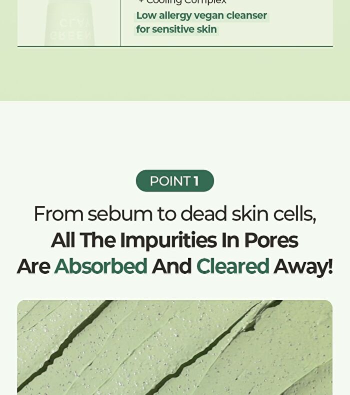 Chosungah Beauty Wonder Bath Super Vegitoks Green Clay Pack Cleanser - 130ml