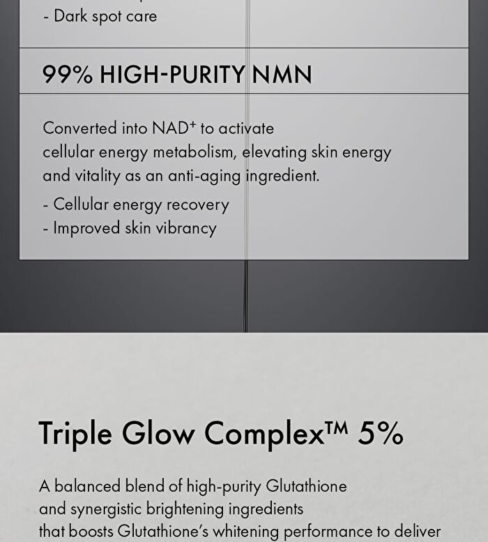 Glutathione & NMN Ampoule - 30ml