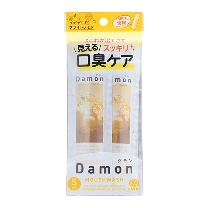 Earth Damon Mouthwash Bright Lemon - 12ml x 5