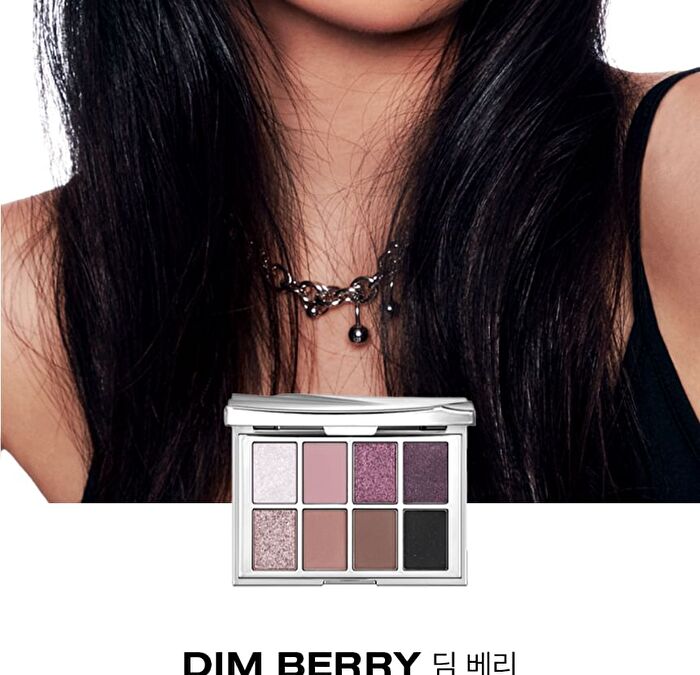 Risky Pigment Eyeshadow Palette - 6 Types - Dusty Blue