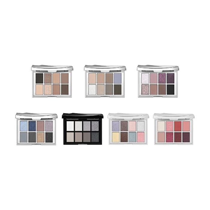 Risky Pigment Eyeshadow Palette - 6 Types - Soft Smoky