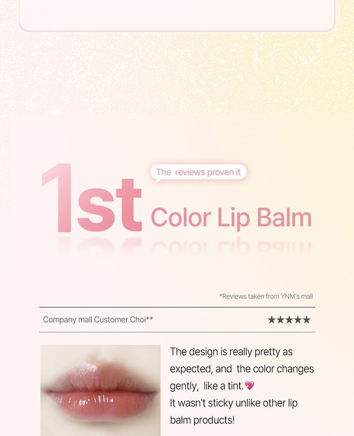 Ynm Glow Honey Lip Balm - 3 Colors - #03 Fig Caramel