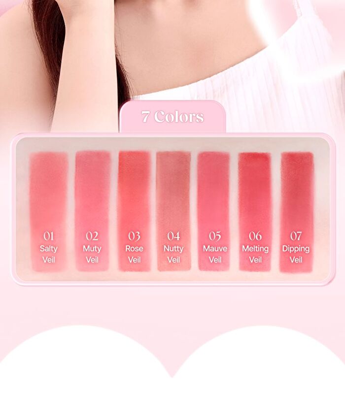Ynm Heart Veil Tint - 7 Colors - #02 Muty Veil
