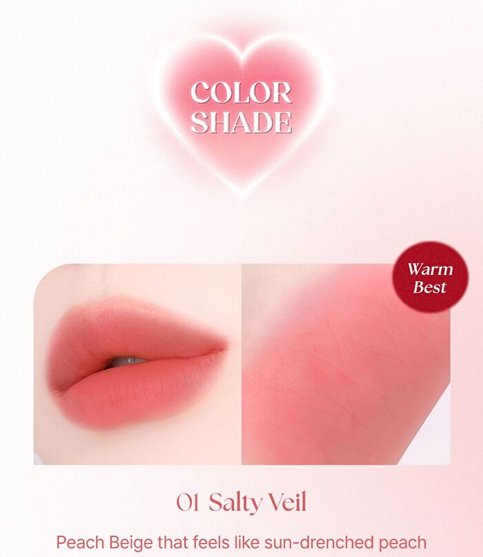 Ynm Heart Veil Tint - 7 Colors - #02 Muty Veil