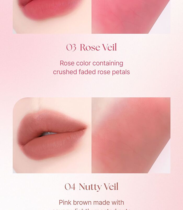 Ynm Heart Veil Tint - 7 Colors - #04 Nutty Veil