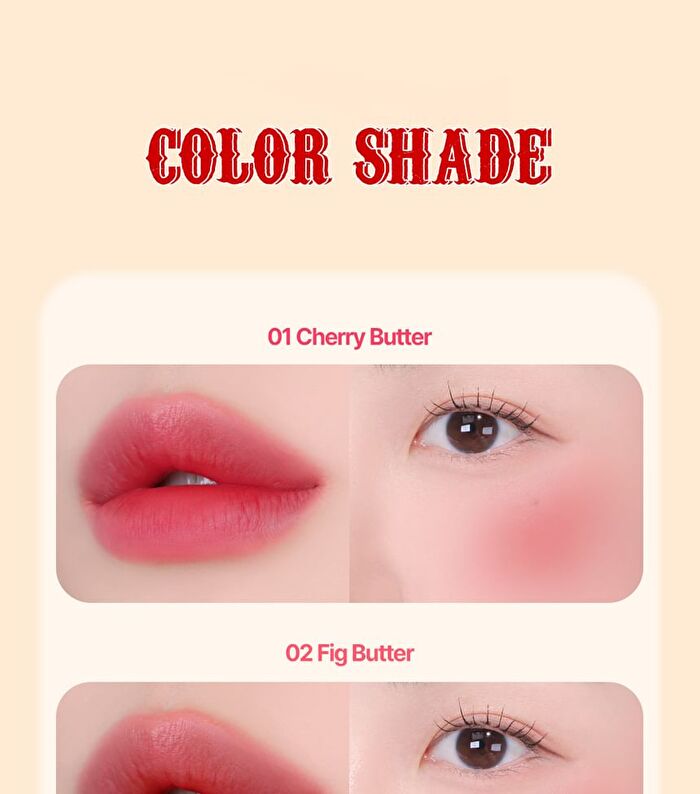 Ynm Lip & Cheek Syrup Pot - 6 Colors - #02 Marron Syrup