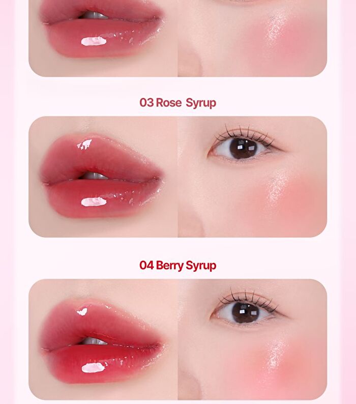 Ynm Lip & Cheek Syrup Pot - 6 Colors - #04 Berry Syrup