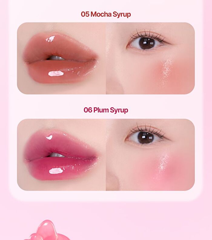 Ynm Lip & Cheek Syrup Pot - 6 Colors - #06 Plum Syrup