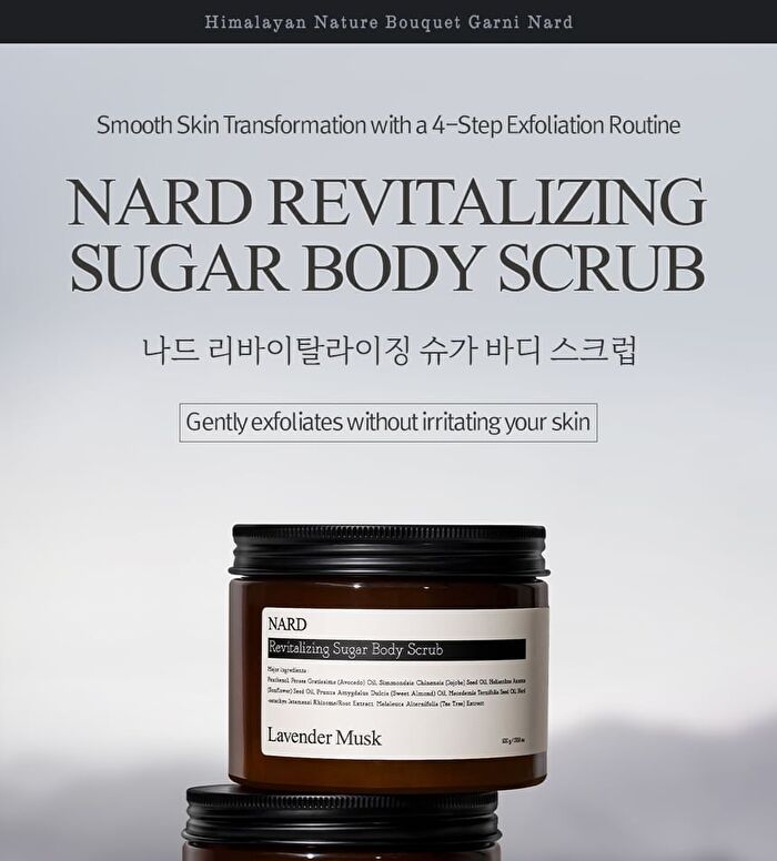 Nard Revitalizing Sugar Body Scrub Lavender Musk - 500g