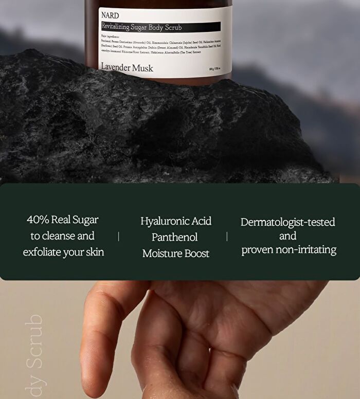 Nard Revitalizing Sugar Body Scrub Lavender Musk - 500g