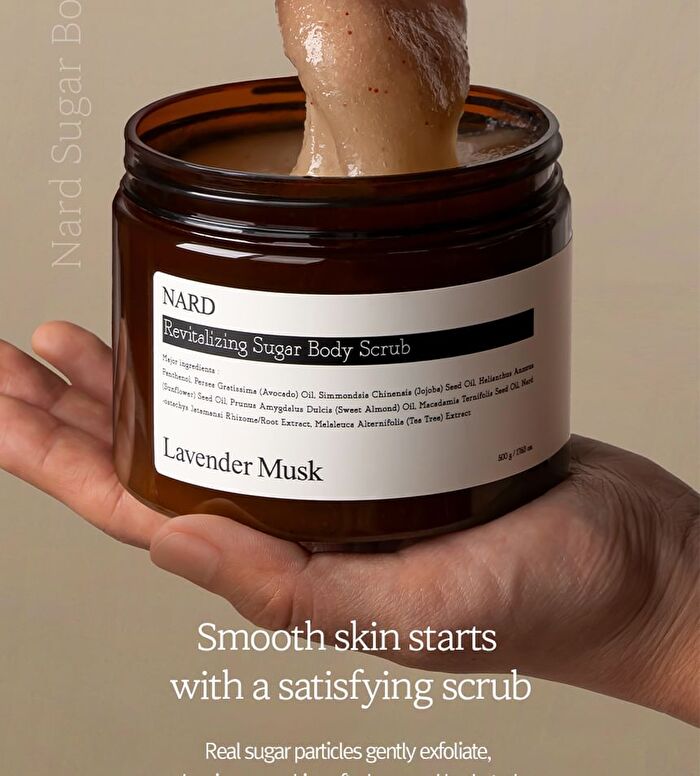 Nard Revitalizing Sugar Body Scrub Lavender Musk - 500g