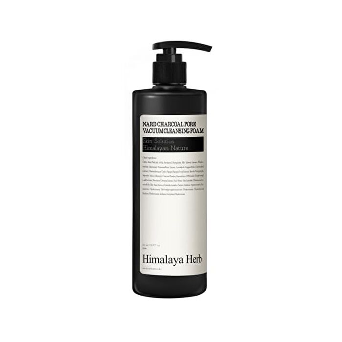 Nard Charcoal Pore Vacuum Cleansing Foam - 500ml