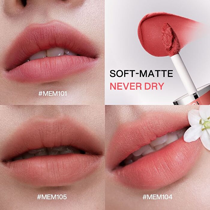 Into You Shero Super Matte Lip & Cheek Mud - 5 Colors - #MEM104 Clever Petal - 2g