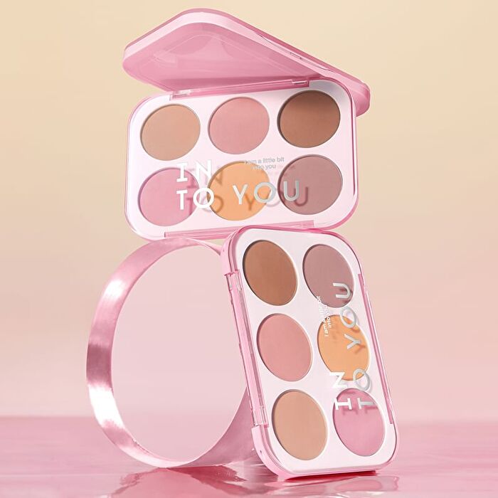 Into You Six-Color Blush Palette - #Six-Color Blush Palette - 15g