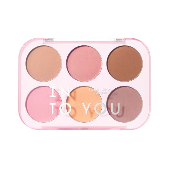 Into You Six-Color Blush Palette - #Six-Color Blush Palette - 15g