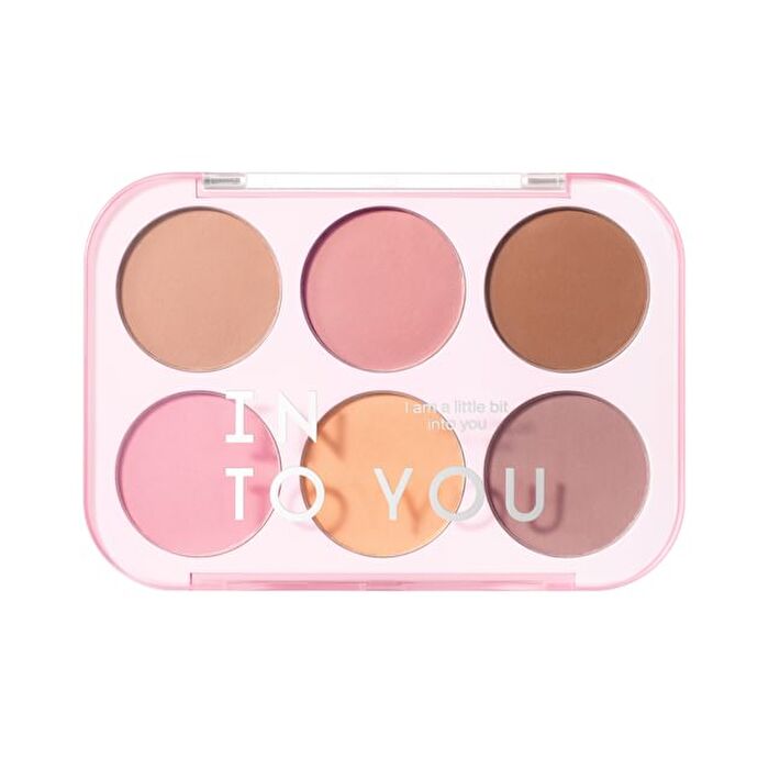 Into You Six-Color Blush Palette - #Six-Color Blush Palette - 15g