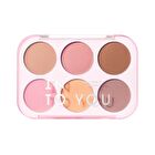 Into You Six-Color Blush Palette - #Six-Color Blush Palette - 15g