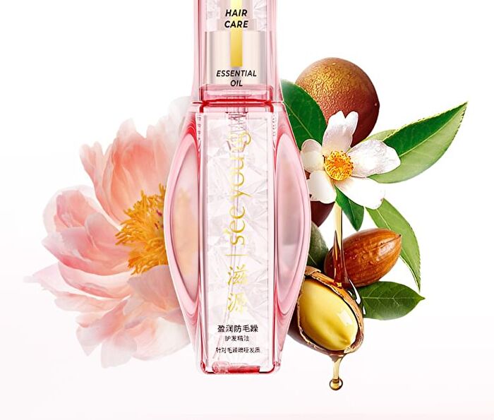 Multi-Effect Essential Hair Oil - 2 Types - Pink - 105ml