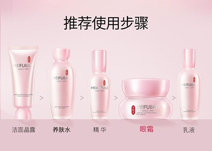 Meifubao Jade Gloss Restoring Eye Cream - 20ml