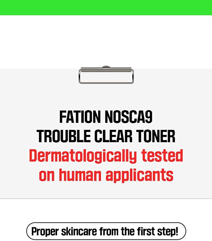 Fation Nosca9 Trouble Clear Toner S - 200ml