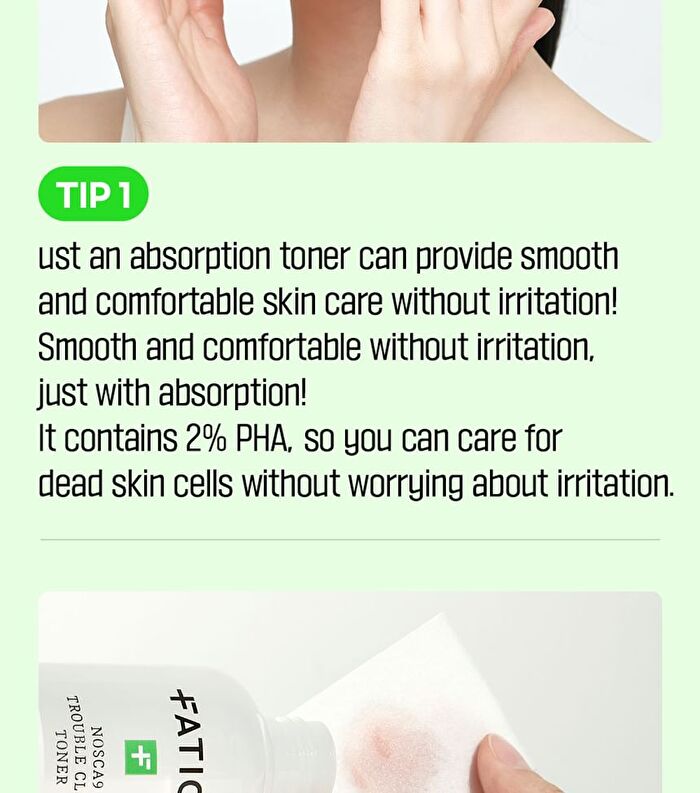 Fation Nosca9 Trouble Clear Toner S - 200ml