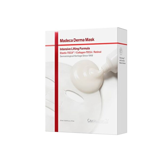 Madeca Derma Mask Intensive Lifting Formula Set - 2026 Version - 25ml x 10 sheets