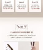dasique Pro Slim Brow Cara - 6 Colors - #01 Dark Grey