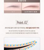 dasique Pro Slim Brow Cara - 6 Colors - #02 Ash Brown