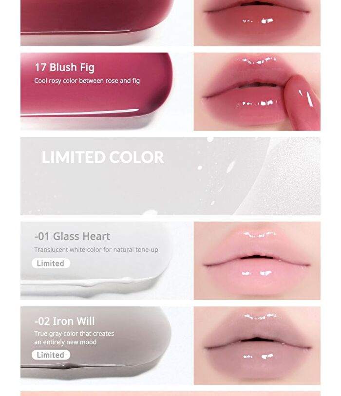 peripera Mood Glowy Tint - 22 Colors - #01 Tiny Strawberry