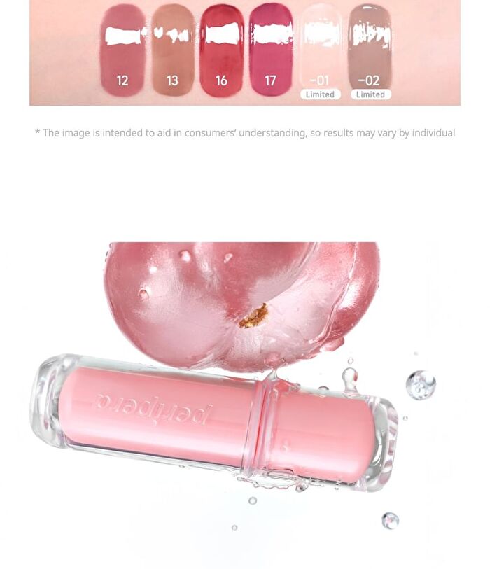 peripera Mood Glowy Tint - 22 Colors - #16 Rose-Pick
