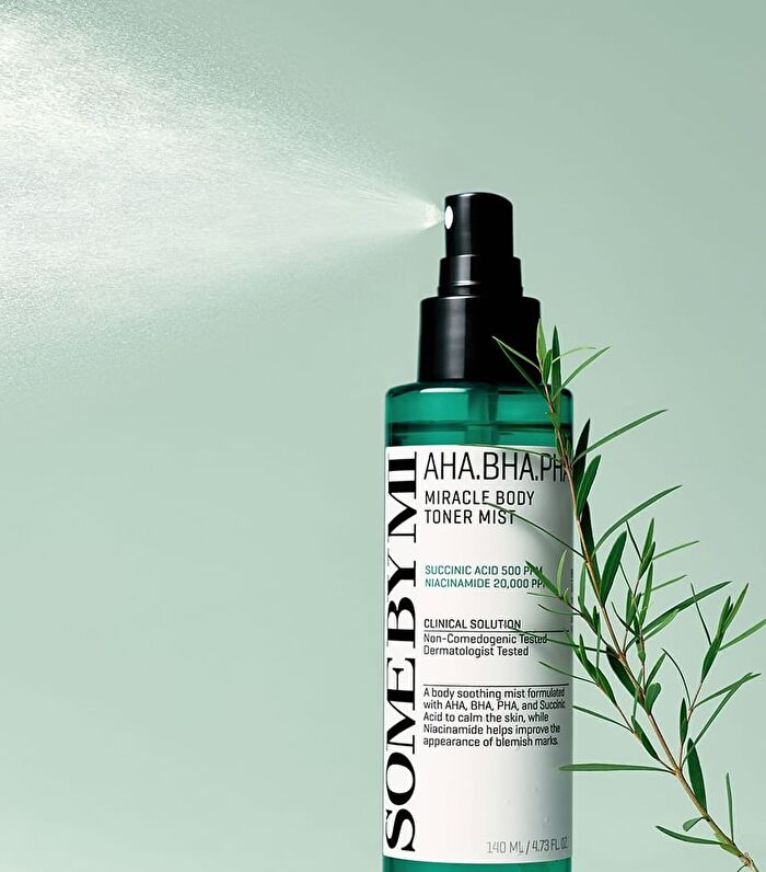 AHA, BHA, PHA Miracle Body Toner Mist - 140ml
