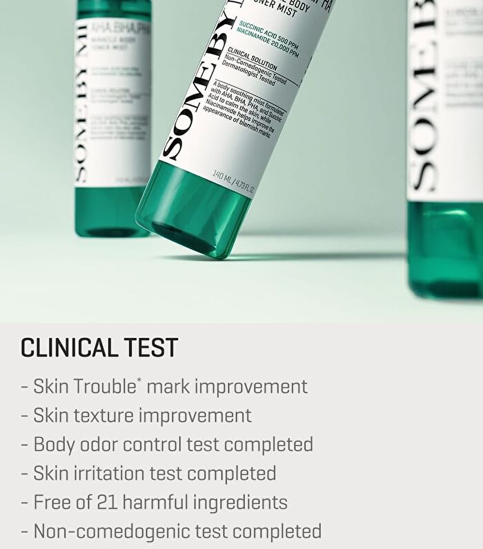 AHA, BHA, PHA Miracle Body Toner Mist - 140ml