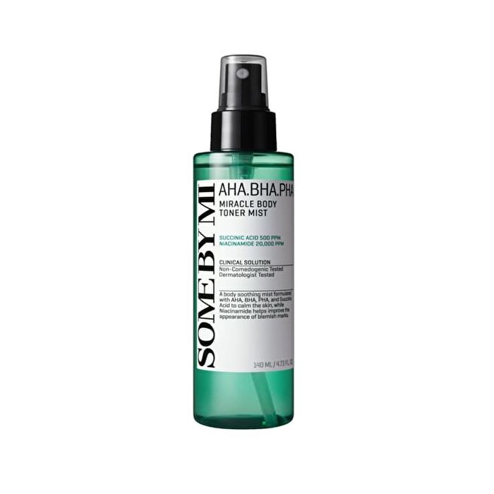 AHA, BHA, PHA Miracle Body Toner Mist - 140ml