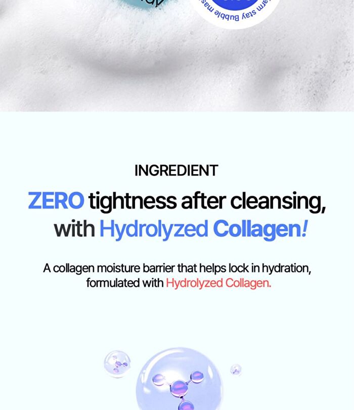 Collagen Facial 2 in 1 Bubble Wash & Mask - 100ml