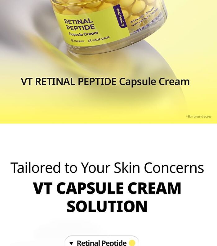 Vt Retinal Peptide Capsule Cream - 50ml