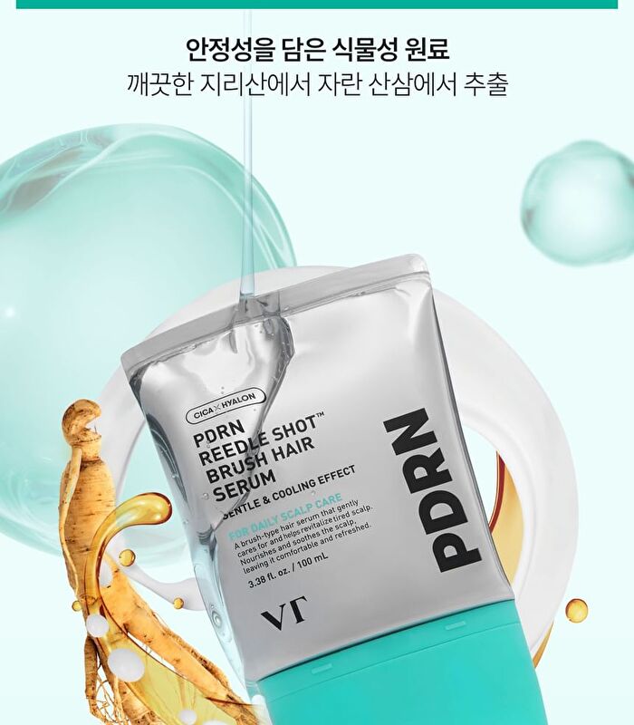 Vt PDRN Reedle Shot Brush Hair Serum - 100ml