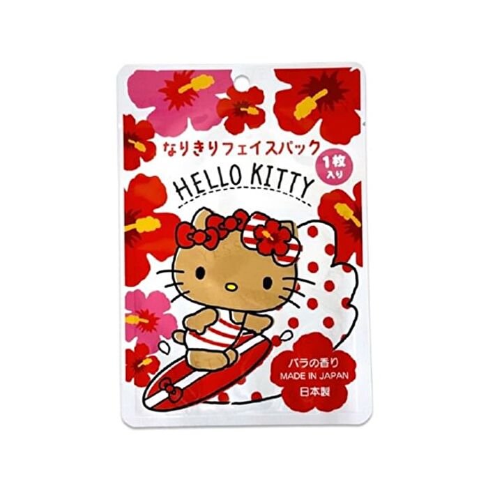 Asunarosya Sanrio Hello Kitty Sun Burned Narikiri Face Pack - 1 pc