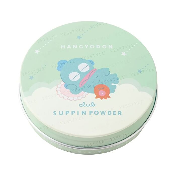 Sanrio Hangyodon Suppin Powder C Compact White Floral Bouquet - 26g