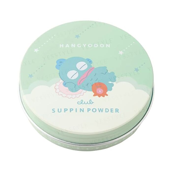 Sanrio Hangyodon Suppin Powder C Compact White Floral Bouquet - 26g