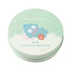 Sanrio Hangyodon Suppin Powder C Compact White Floral Bouquet - 26g