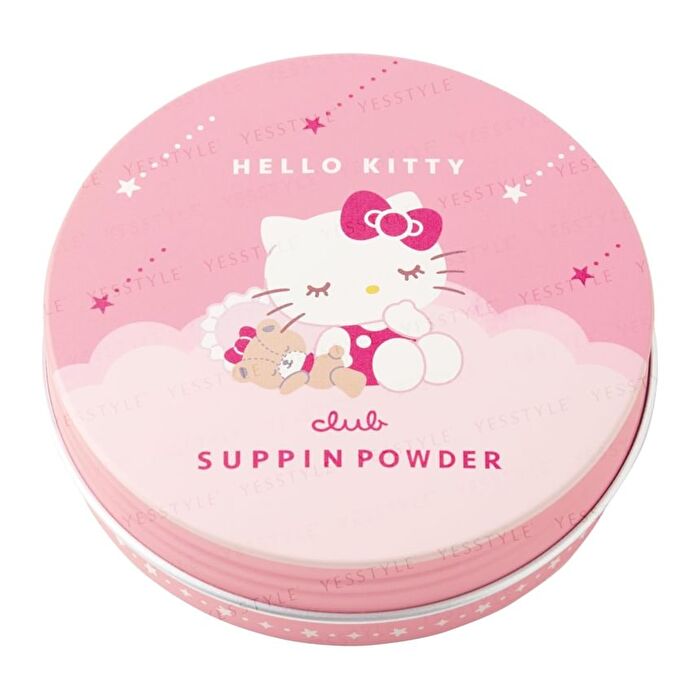 Sanrio Hello Kitty Suppin Powder C Compact Pastel Rose - 26g