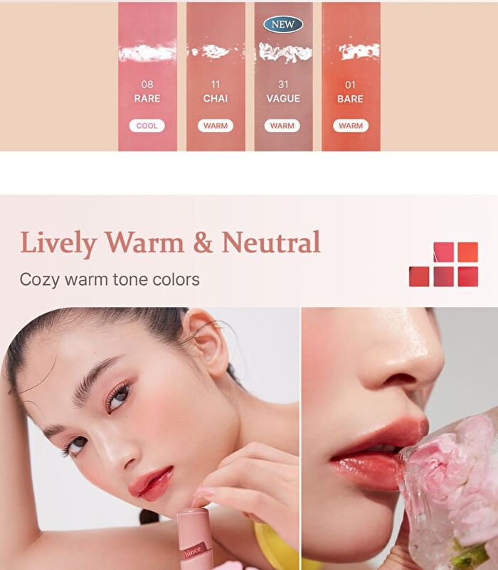 Raw Glow Gel Tint - 20 Colors - #33 Depth